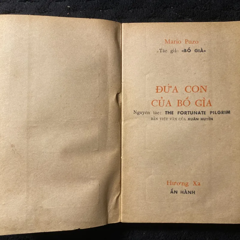 [ Sách xưa] ĐỨA CON CỦA BỐ GIÀ-MARIO PUZO 1037831