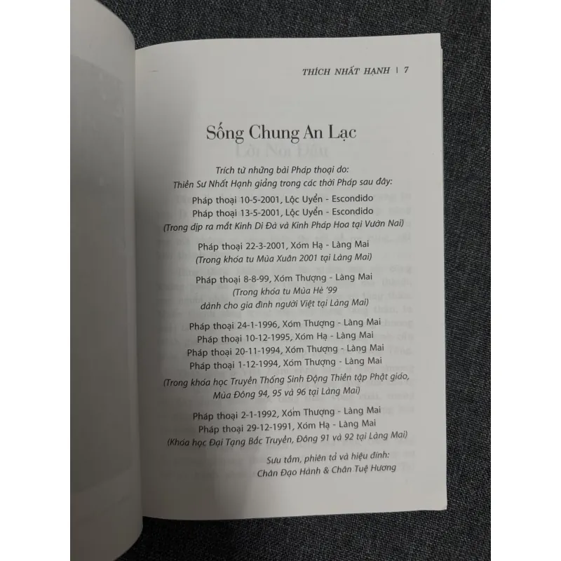 Sống chung an lạc - Thích Nhất Hạnh 925882