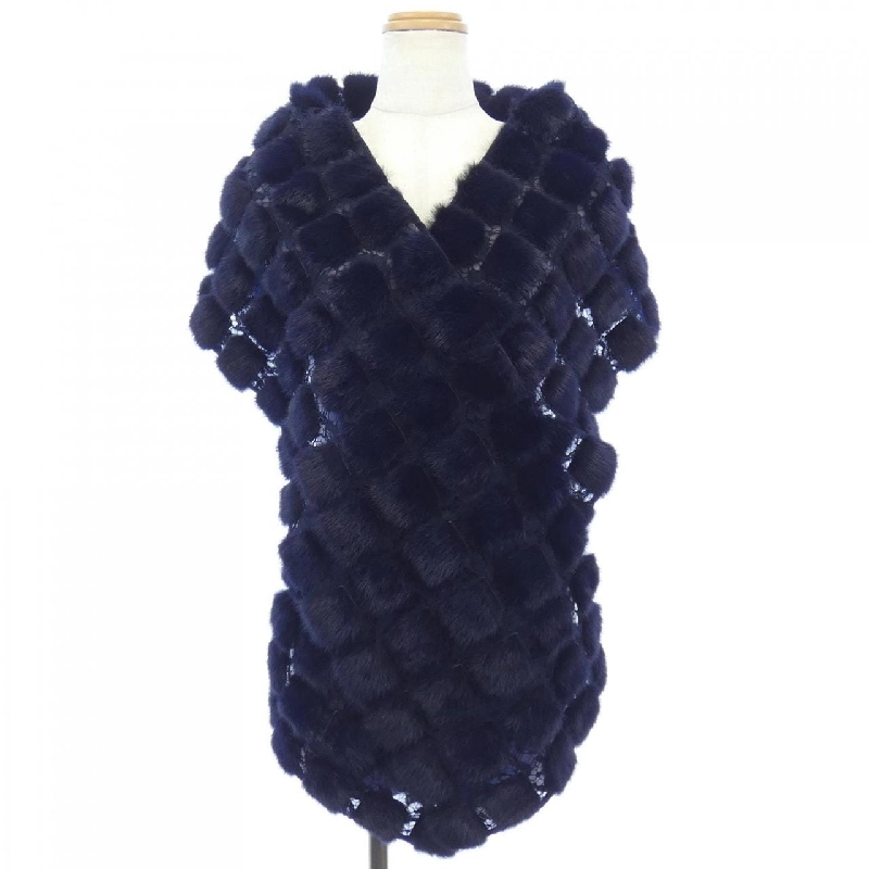 【Mã giảm giá】Khăn quàng cổ lông VALENTINO 656565