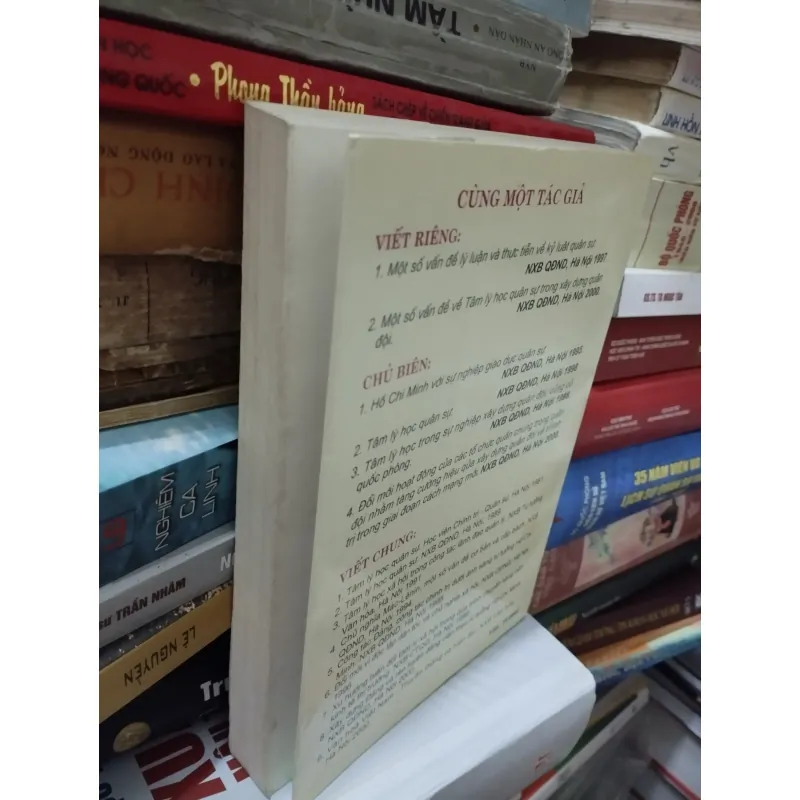 Một số vấn đề về tâm lý học Quân sự trong xây dựng Quân đội 777246