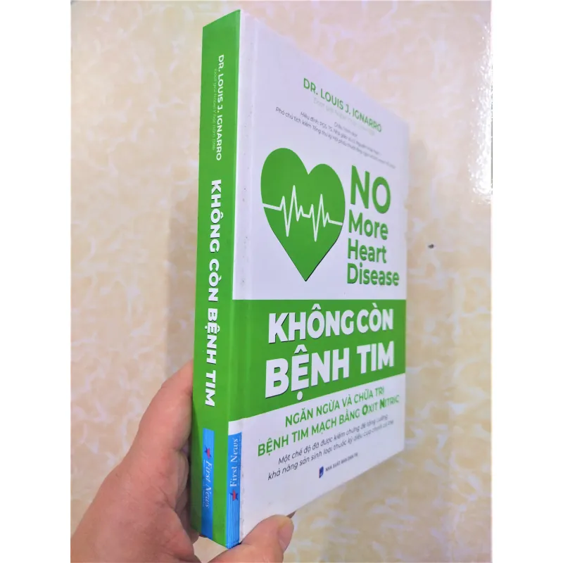 Sách: Không còn bệnh tim - DR Louis J. Ignarro 751237