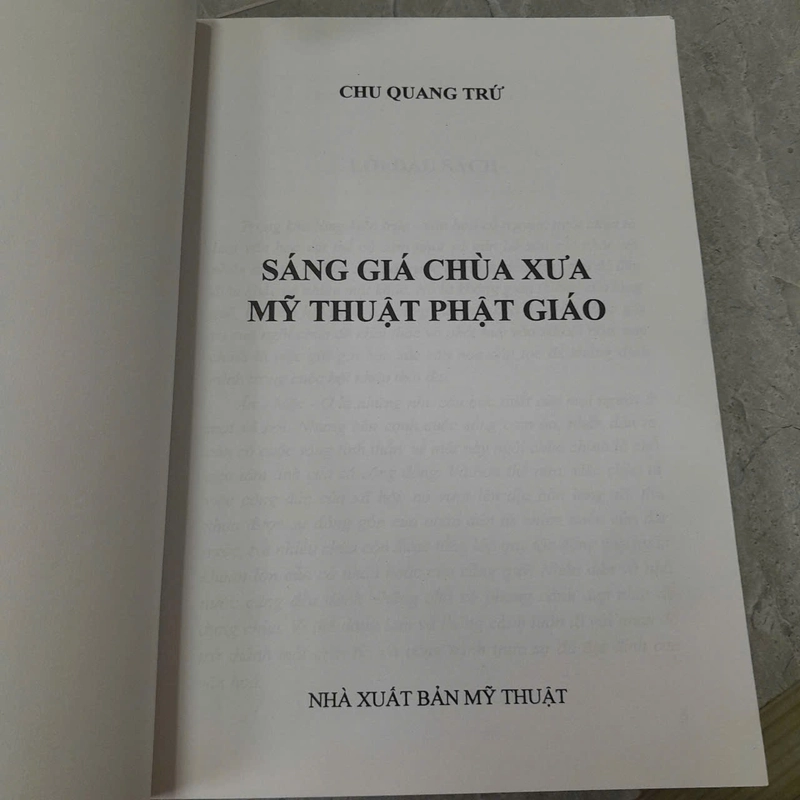 SÁNG GIÁ CHÙA XƯA MỸ THUẬT PHẬT GIÁO - CHU QUANG TRỨ 469791