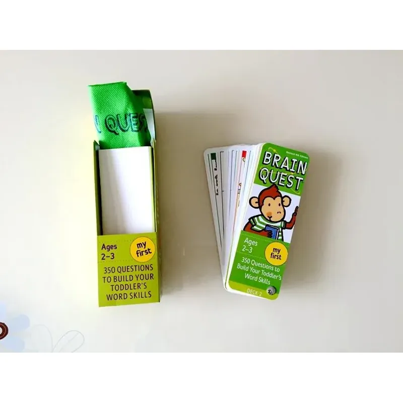 Brain quest 2-6 tuổi (Sách nhập) - 4 hộp thẻ 759578