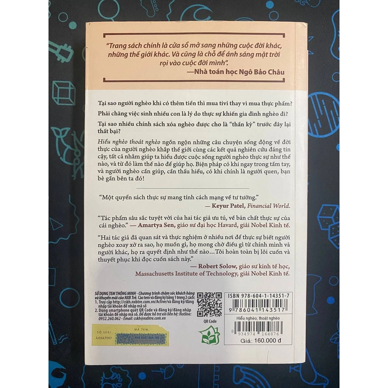 Hiểu Nghèo Thoát Nghèo - Abhijit V. Banerjee, Esther Duflo - mới 391812