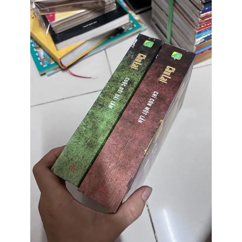 2 cuốn sách của tác giả chu lai  707199