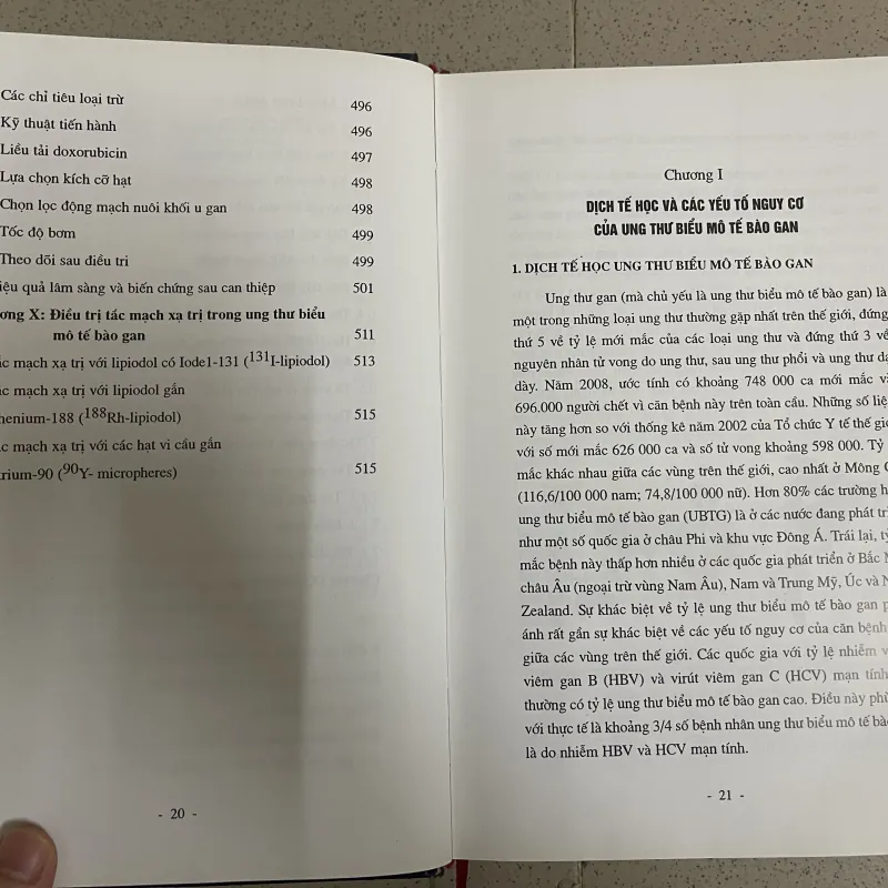 Ung thư biểu mô tế bào gan – Các phương pháp điều trị can thiệp nội mạch  763552
