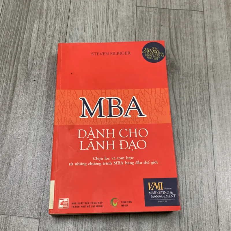 Mba dành cho lãnh đạo - steven silbiger. 4a5 733402