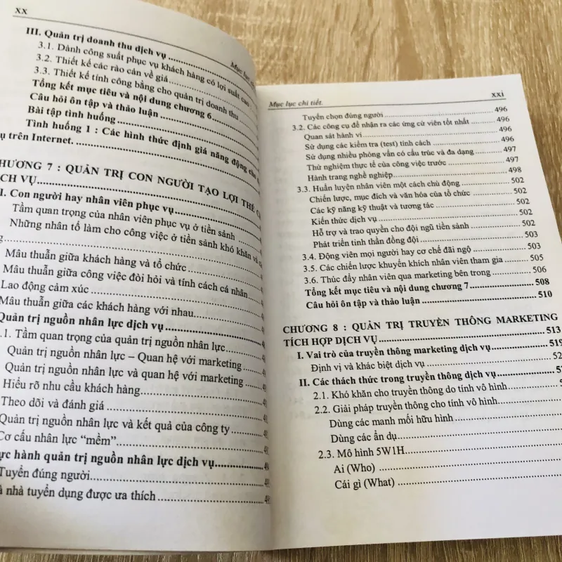 MARKETING DỊCH VỤ HIỆN ĐẠI  1004827