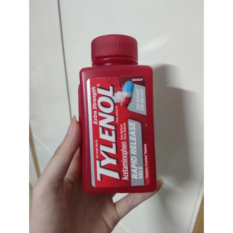 Thuốc giảm đau hạ sốt Tylenol đỏ  533242