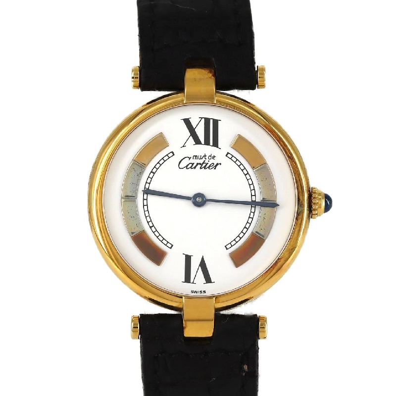 Cartier MustVLC LM GP W1006454 GP Quartz - Hàng hiệu Authentic 881804