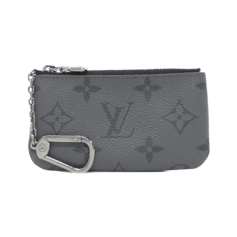 Louis Vuitton Monogram Eclipse Reverse Card Key Case Pouch Clé M80905 Coin & Key Case - Hàng hiệu Authentic 805941