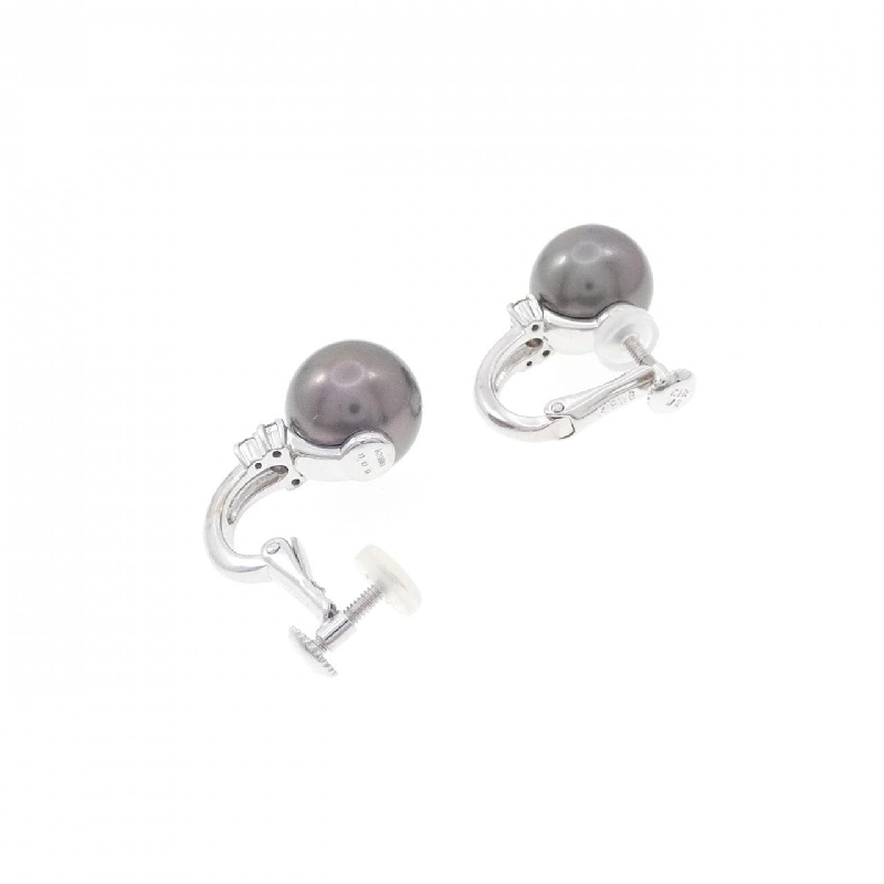 Bông tai ngọc trai đen K18WG 10.1mm - Hàng hiệu Authentic 874596