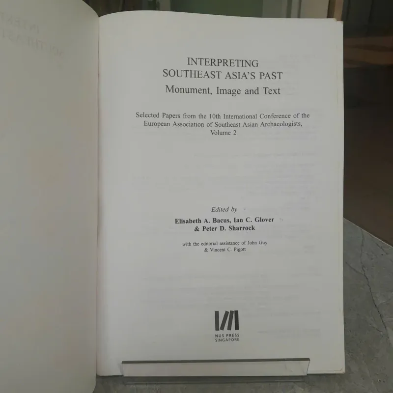 INTERPRETING SOUTHEAST ASIA'S PAST - E.A.BACUS, I.C.GLOVER, P.D.SHARROCK 557810