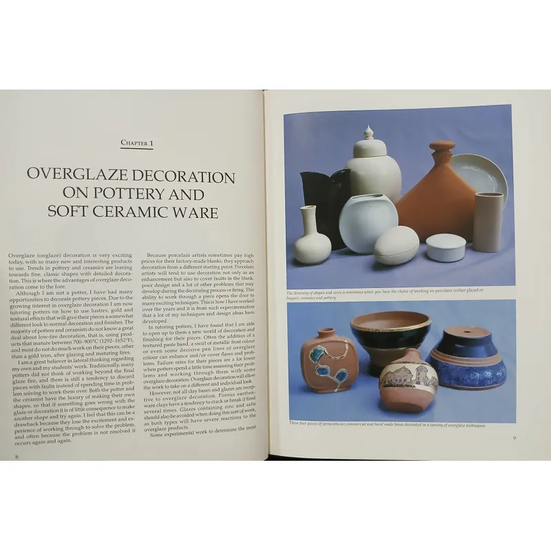 DECORATIVE OPTIONS FOR PORCELAIN, CERAMIC & POTTERY 553294