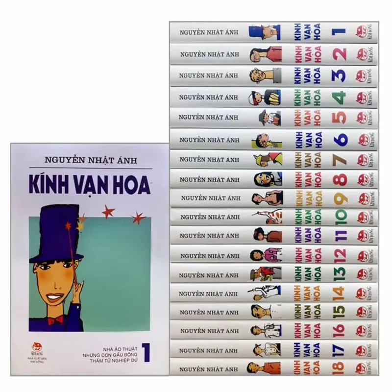 Sách Kinh Vạn Hoa 1-18 Nguyễn Nhật Ánh bộ truyện tranh 753245