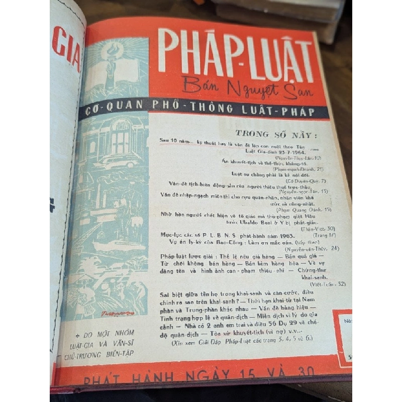 Tạp chí pháp luật ( bán nguyệt san ) - nhiều tác giả 1006760