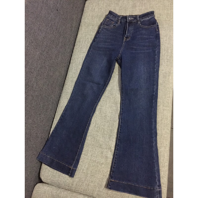 Jeans ống loe size S 12075