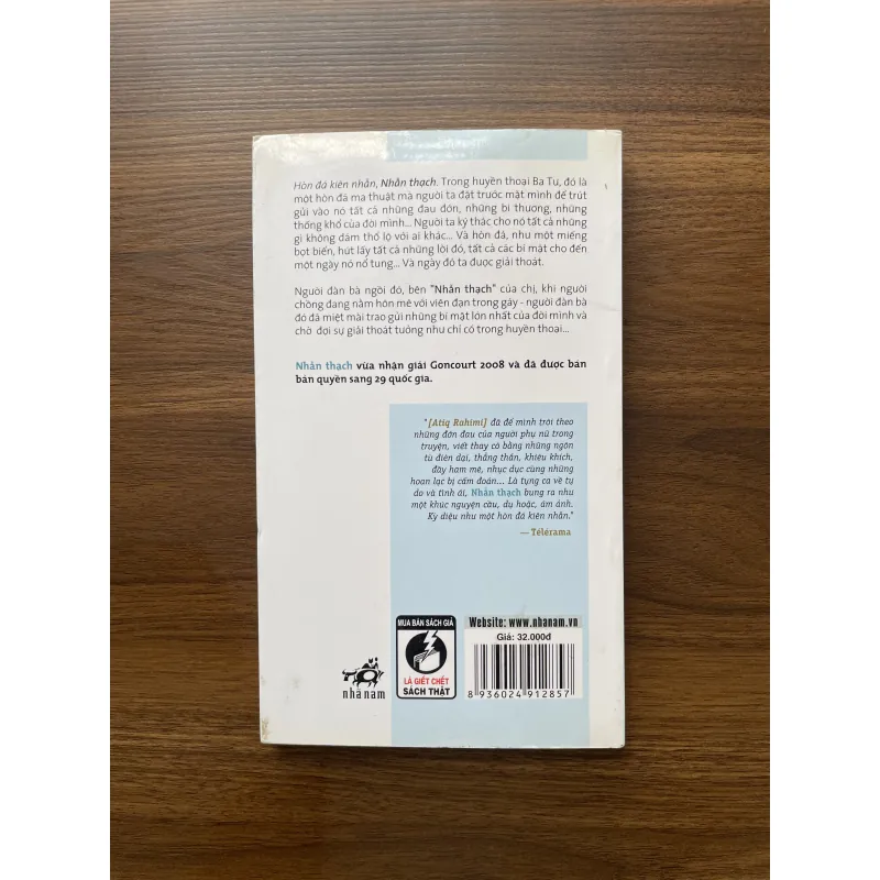 Nhẫn thạch - Atiq Rahimi 975795