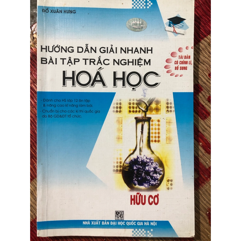 HƯỚNG DẪN GIẢI NHANH BÀI TẬP TRẮC NGHIỆM HOÁ HỌC HỮU CƠ- Dành cho HS lớp 12 ôn tập 550715