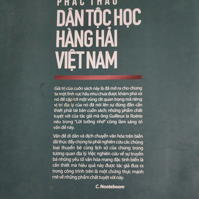 Phác thảo dân tộc học hàng hải Việt Nam | Pierre Paris | chữ ký dịch giả 570949