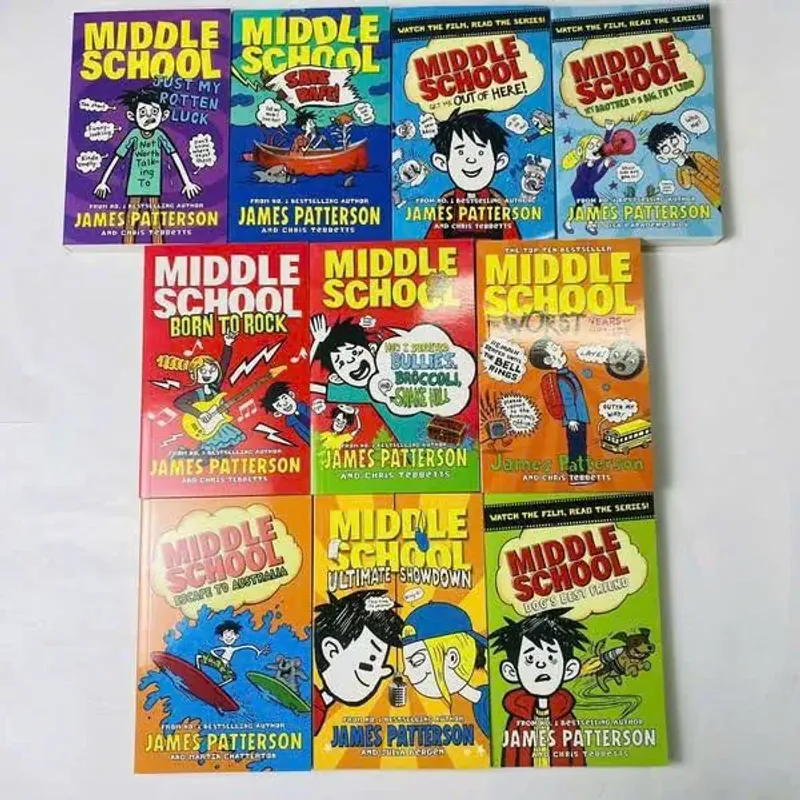 Bộ truyện Middle school (10 cuốn nhập) 565451