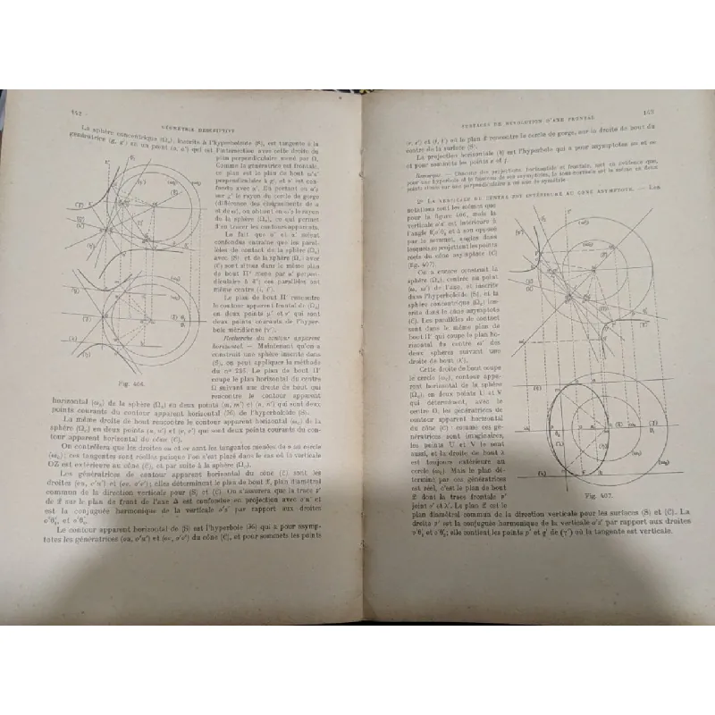 Cours de Mathématiques Spéciales - V Géométrie Descriptive 720425