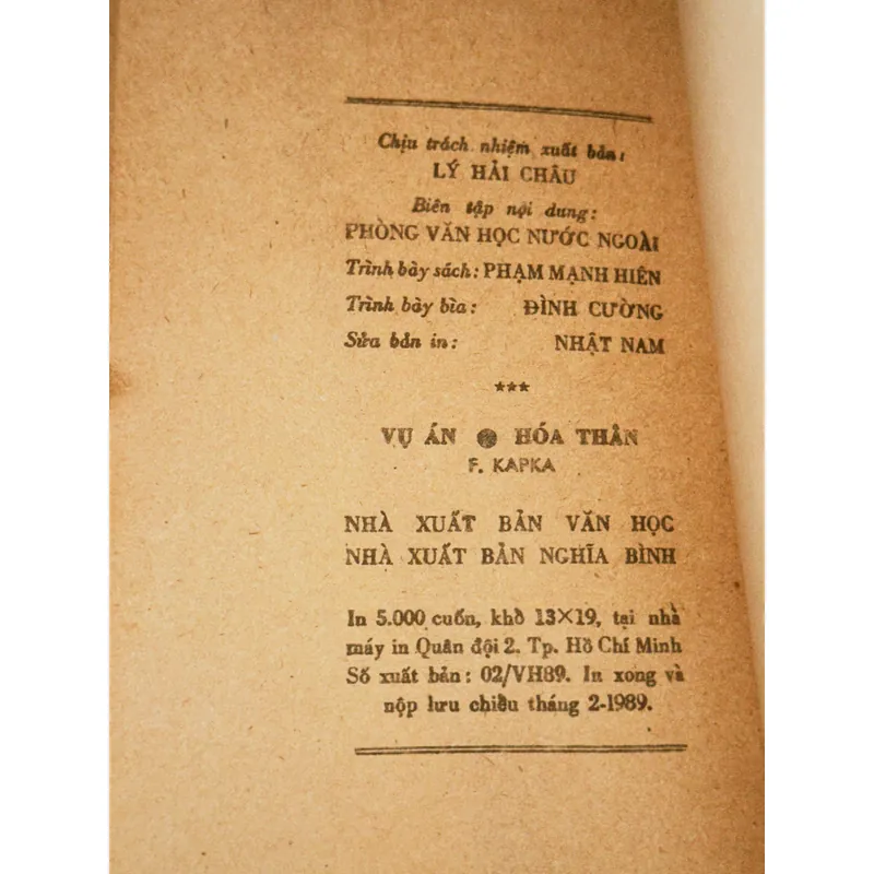 Vụ án hoá thân - Franz Kafka  702943