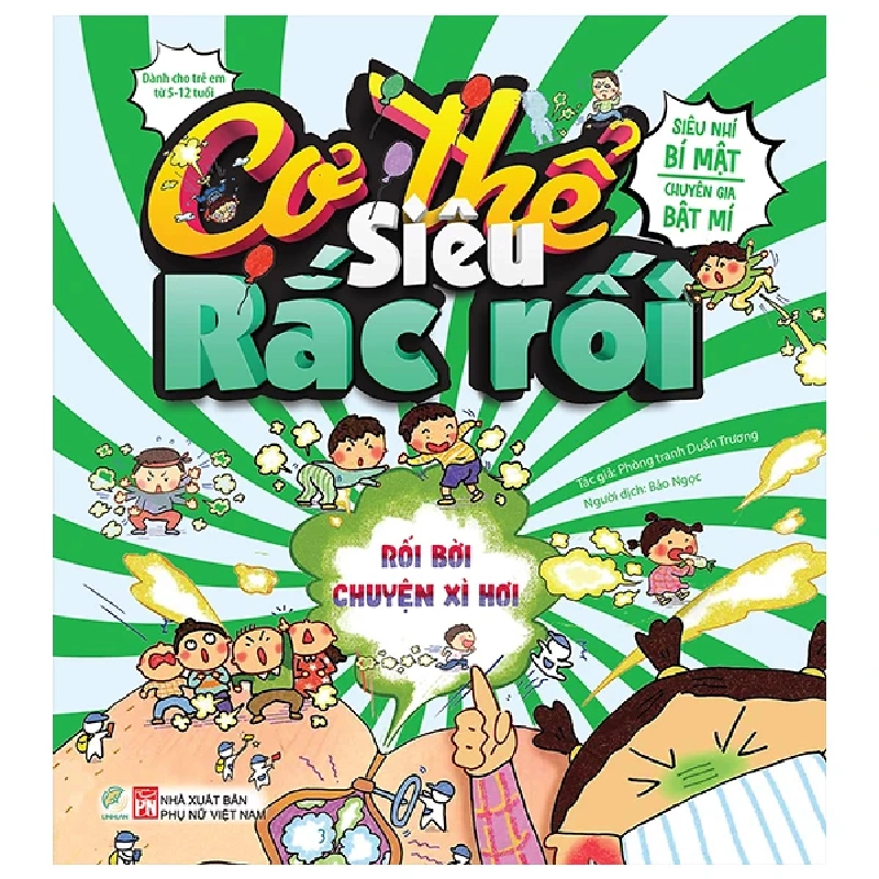 Cơ thế siêu rắc rối - Rối bời chuyện xì hơi - - LINHLANBOOKS - Sách Mẹ và bé Blogmeo040226 793690