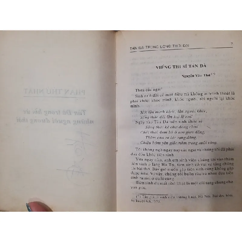 Tản Đà trong lòng thời đại 706834