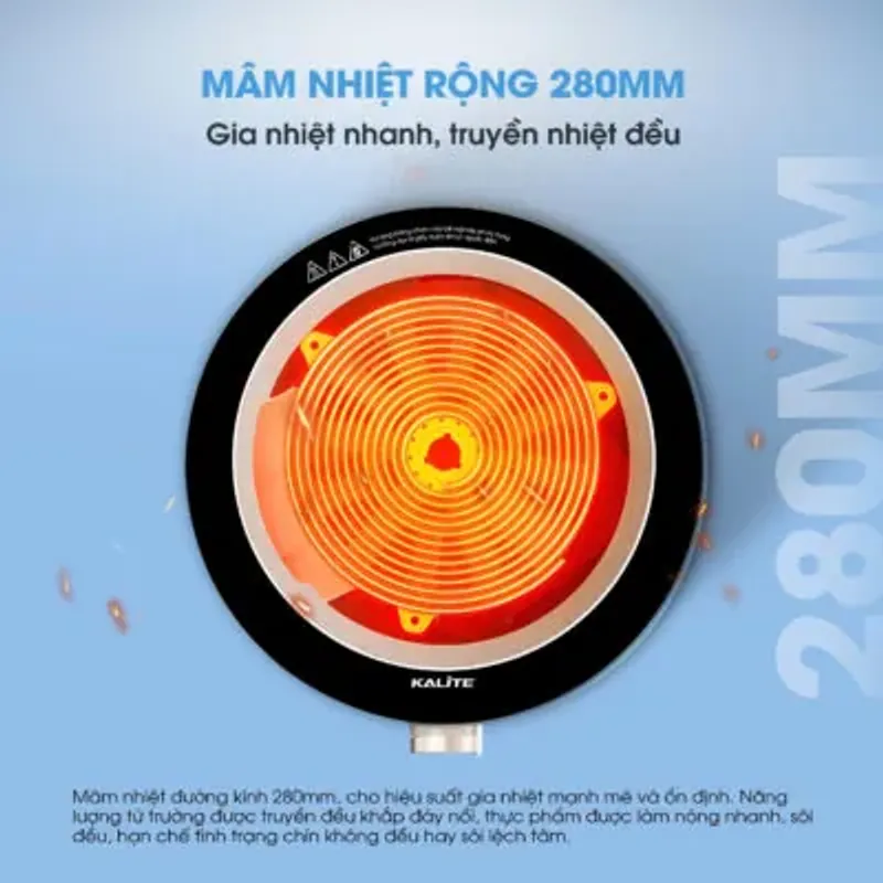 Bếp từ đơn S8 – Chính hãng Kalite, bền bỉ, tiết kiệm điện – nấu ngon mọi món 💯 707764