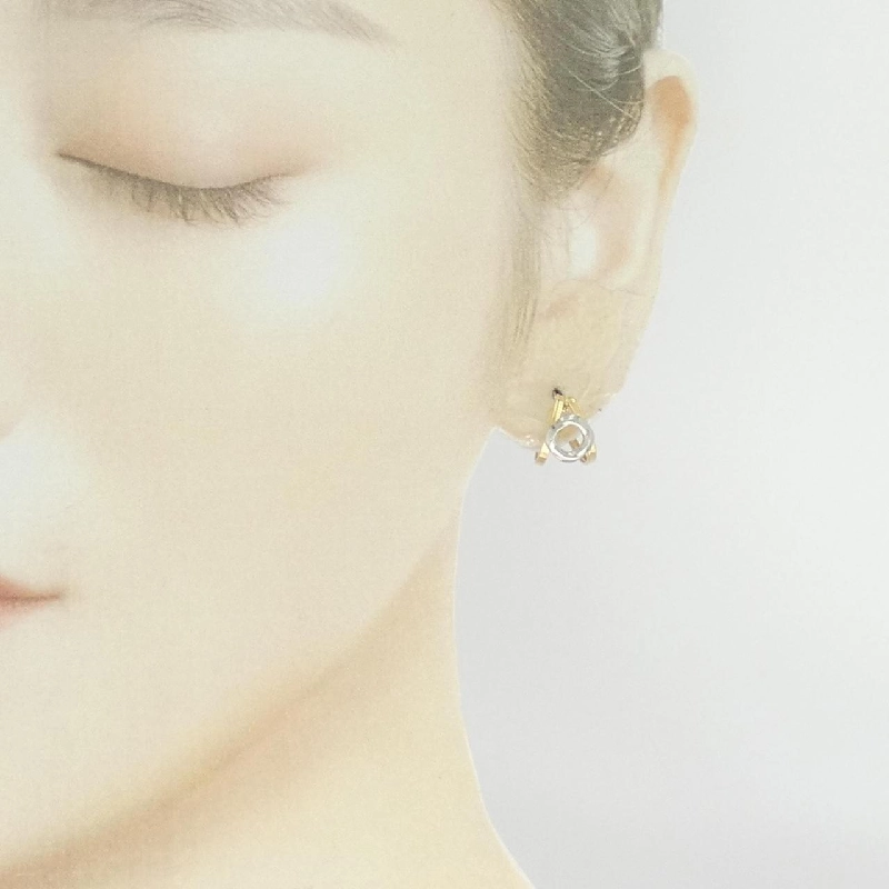 K18YG/PT900 Bông tai - Hàng hiệu Authentic 871616