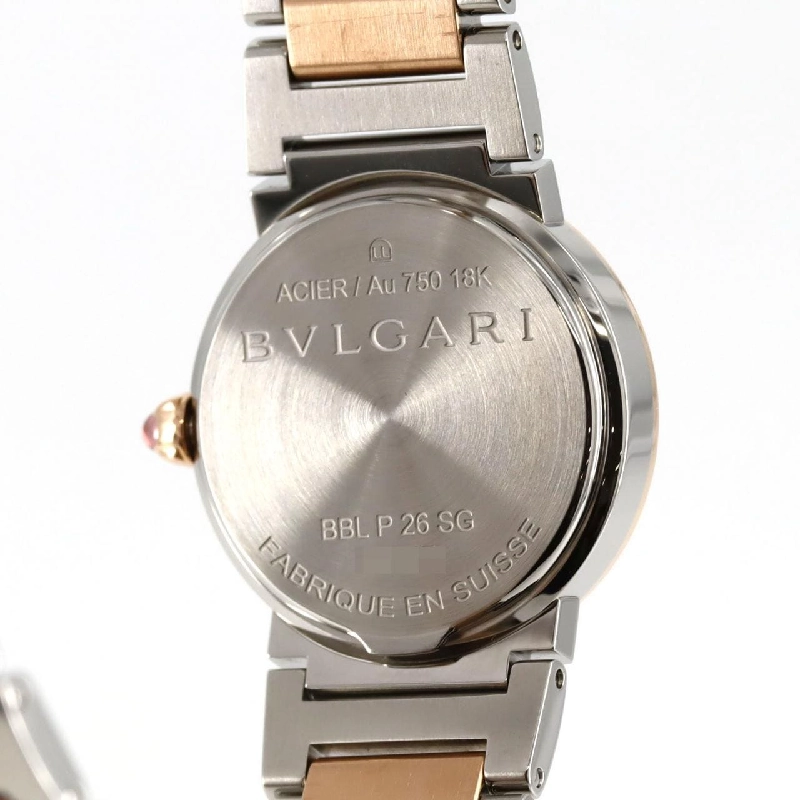 Bulgari Bulgari Bulgari PG kết hợp/D･12P BBLP26SG/102477 SSxPG Quartz - Hàng hiệu Chính hãng 875954