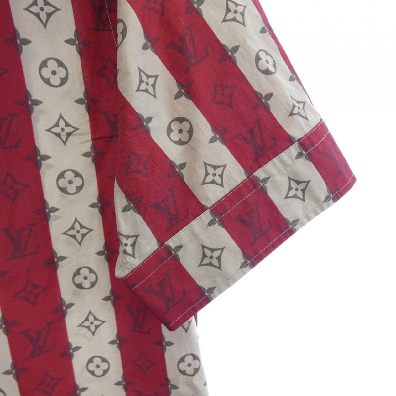 Áo sơ mi ngắn tay Louis Vuitton Monogram Trunk Stripe NIGO phiên bản giới hạn Nhật Bản HMS05WJB8 - Hàng hiệu Authentic 893038