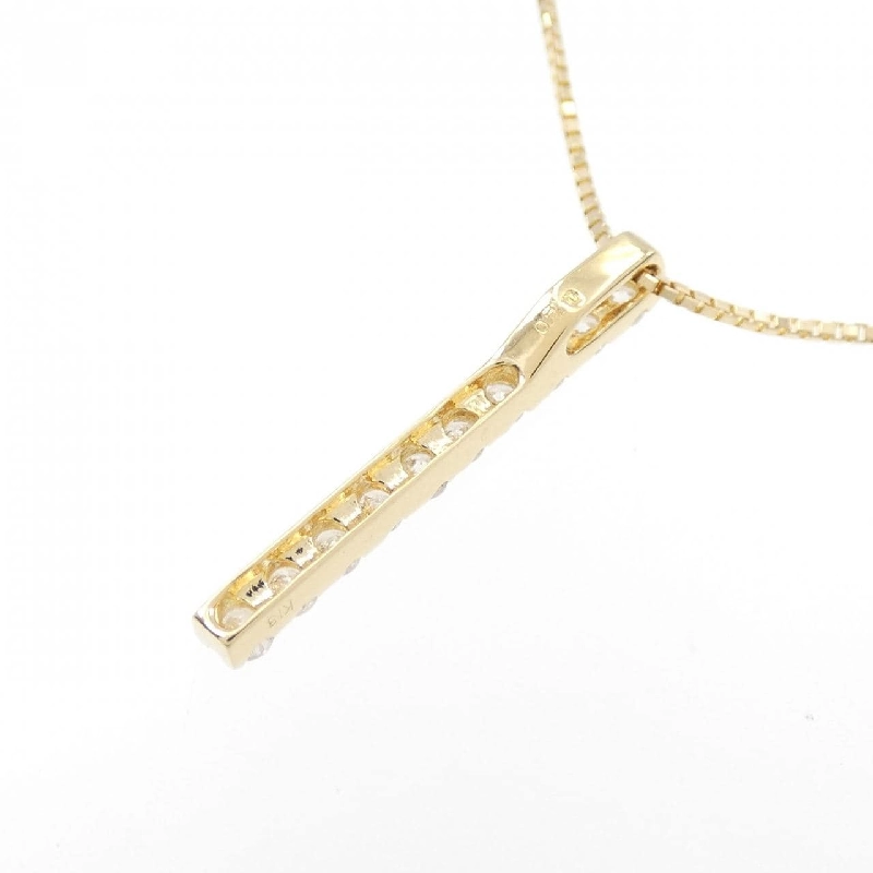 Dây chuyền kim cương K18YG 0.20CT - Hàng hiệu Chính hãng 866855