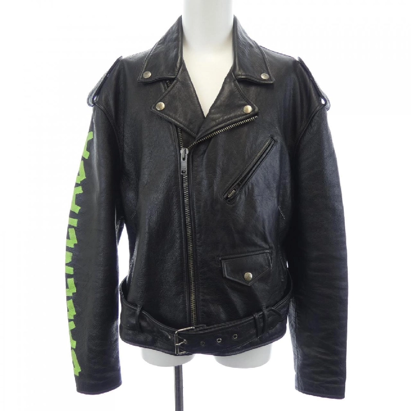 BALENCIAGA 507398 TES24 Áo khoác da biker - Hàng hiệu Chính hãng 887599