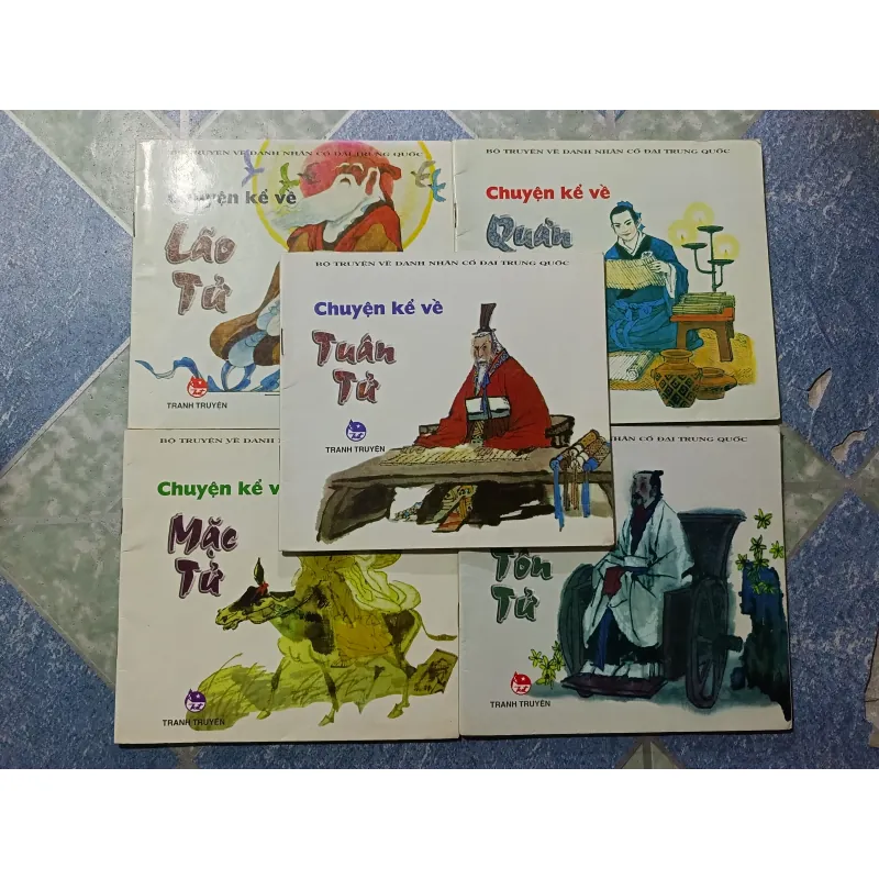 Bộ truyện về danh nhân cổ đại Trung Quốc ( 9 quyển) 975988