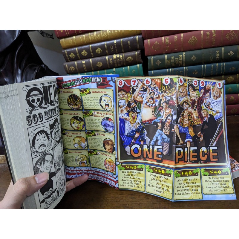 truyện tranh One Piece 500 Quiz Book - Eiichiro Oda ( trọn bộ 2 tập ) 59027
