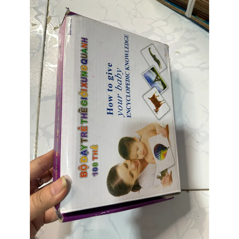 Bộ thẻ dạy trẻ thế giới xung quanh 95 thẻ 1008561