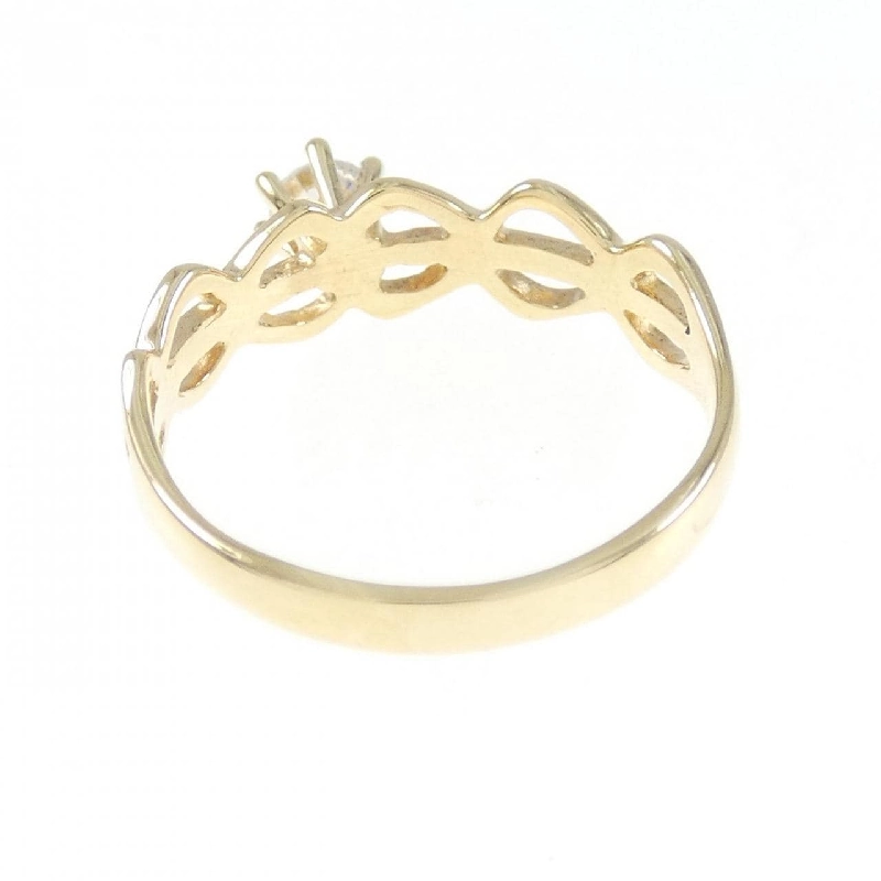 Nhẫn kim cương K18YG Solitaire 670149