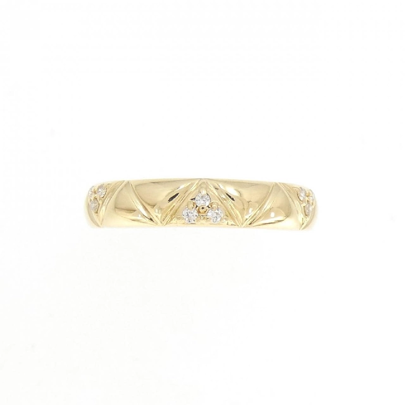 Nhẫn kim cương K18YG 673219