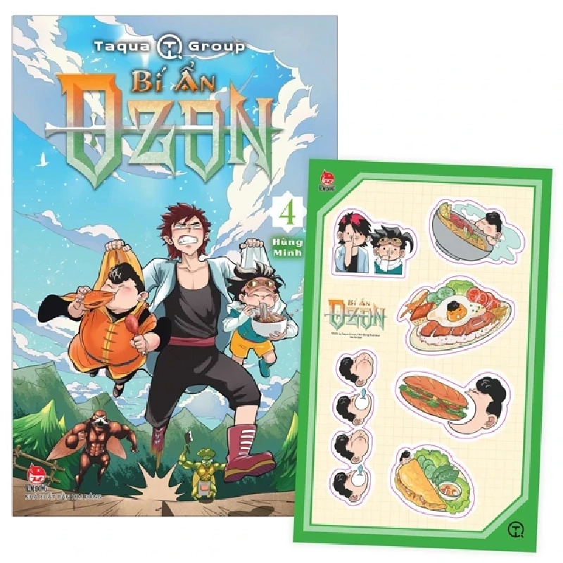 Bí Ẩn Ozon - Tập 4: Hùng Minh - Taqua Group (Mới 100%) Truyện tranh, NXB Kim Đồng - SÁCH ĐẠI HỌC 485678