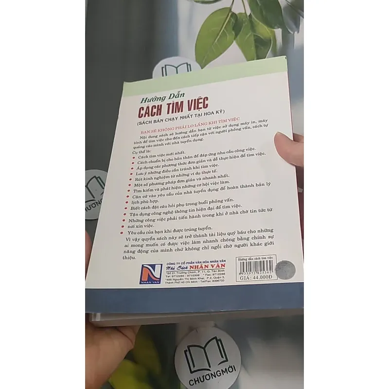 Sổ tay hướng dẫn cách tìm việc những năm 90 - Nhân Văn 688486