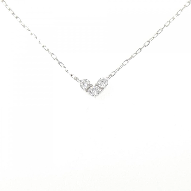 4゜C Heart Cubic Zirconia Necklace - Hàng hiệu Authentic 839242