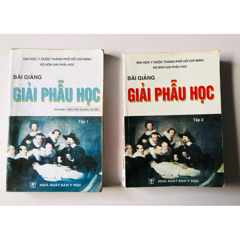 📚 BỘ 2 TẬP BÀI GIẢNG GIẢI PHẪU HỌC – GS. Nguyễn Quang Quyền  509222