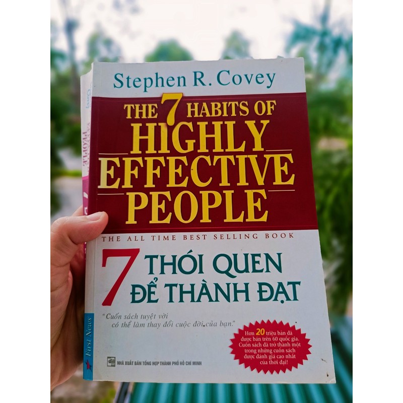 7 thói quen để thành đạt - The 7 Habits - Stephen R. Covey (NXB Trẻ - Sách mới 80%) 195766