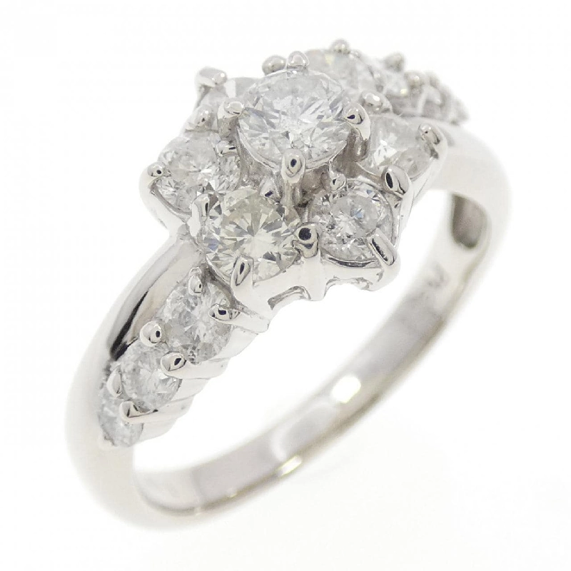 Nhẫn kim cương hoa PT900 1.00CT - Hàng hiệu Authentic 854010