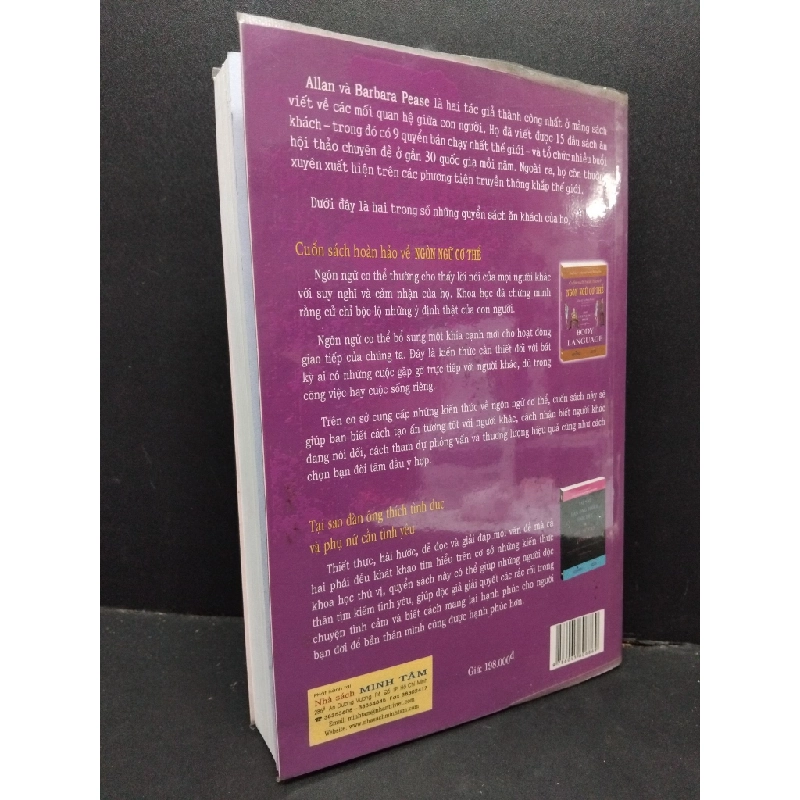 Cuốn sách hoàn hảo về ngôn ngữ cơ thể mới 90% ố nhẹ 2016 HCM1410 Allan & Barbara Pease KỸ NĂNG 304269