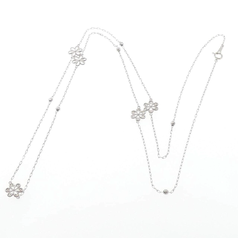 Dây chuyền kim cương hoa PT900/PT850 - Hàng hiệu Chính hãng 848613