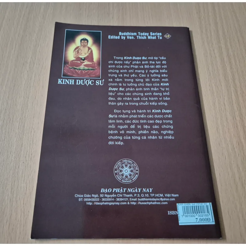 [SÁCH PHẬT GIÁO CHỈ TẶNG KHÔNG BÁN] KINH DƯỢC SƯ 998328