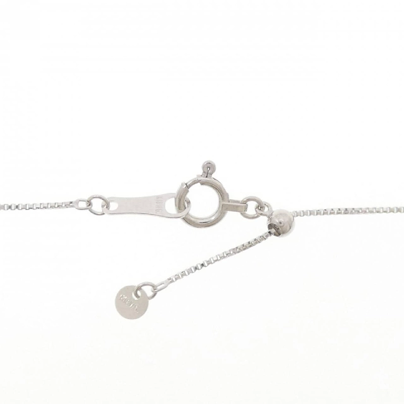 K18WG Chữ cái R Dây chuyền kim cương 0.20CT - Hàng hiệu Chính hãng 859848